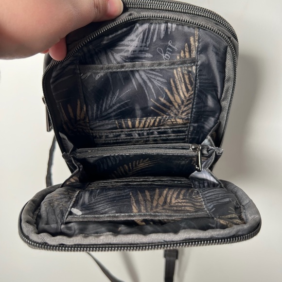 Lug Pitter Patter Crossbody Bag Black - Picture 4 of 6